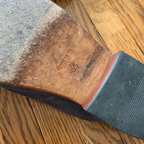 Slip on leather mules - Picture 4 of 5